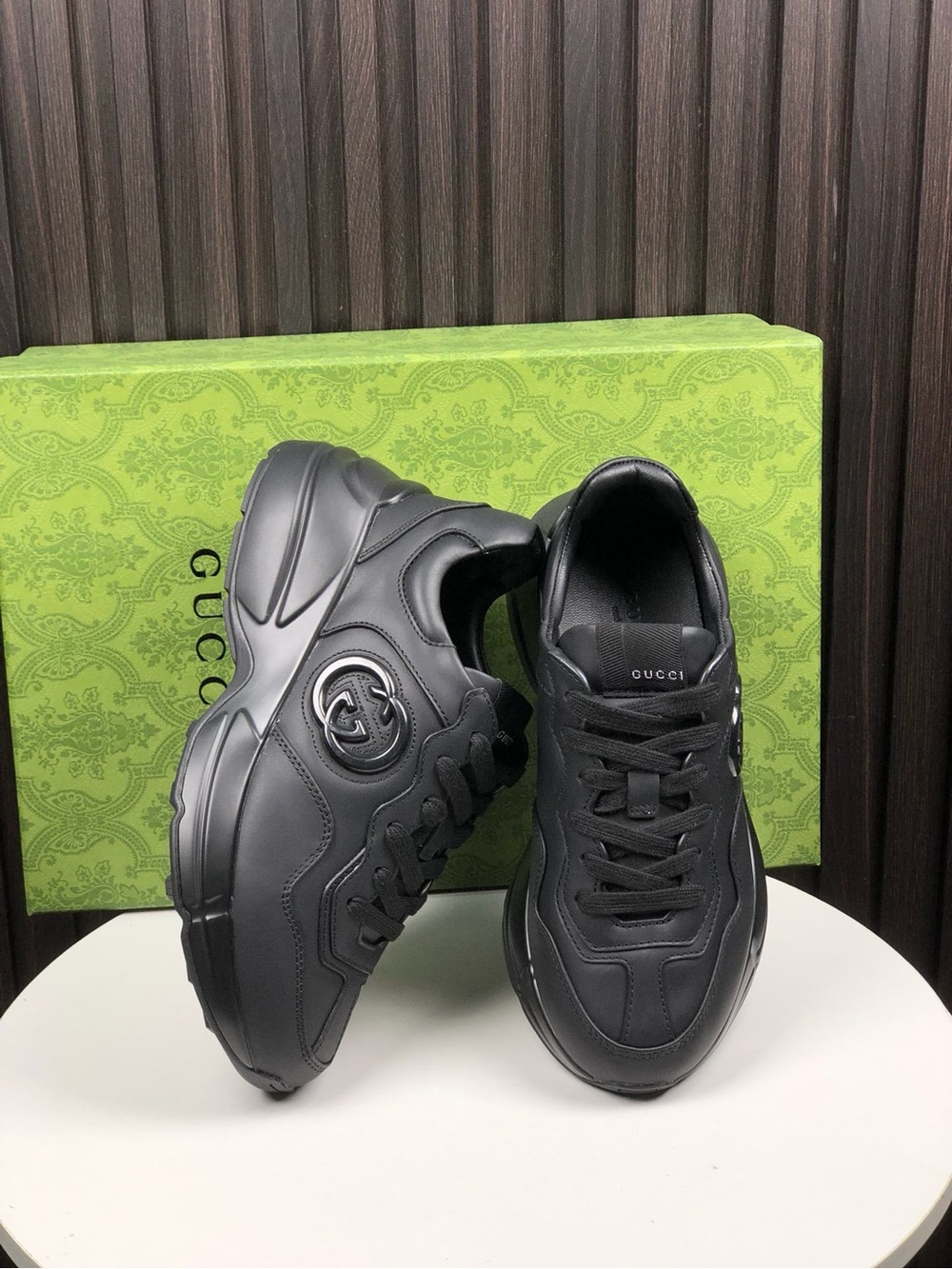 Gucci black python shoes - Picture 7 of 9